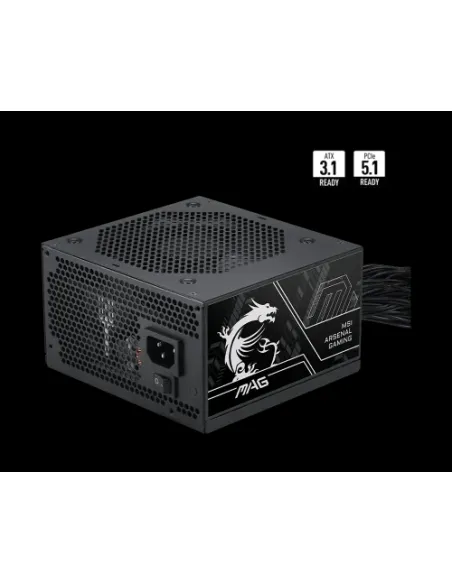 FUENTE ALIMENTACION MSI MAG A750BN PCIE5 III,PSU,750W,80 PLUS BRONZE,120MM,EPSX2,PCI-E (6+2 PIN)X2,PCI-E 5.1 (16 PIN)X1,SATA (15