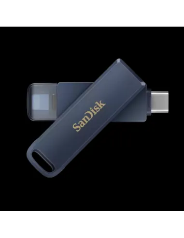 SanDisk iXpand unidad flash USB 128 GB USB Type-C / Lightning 3.2 Gen 1 (3.1 Gen 1) Azul