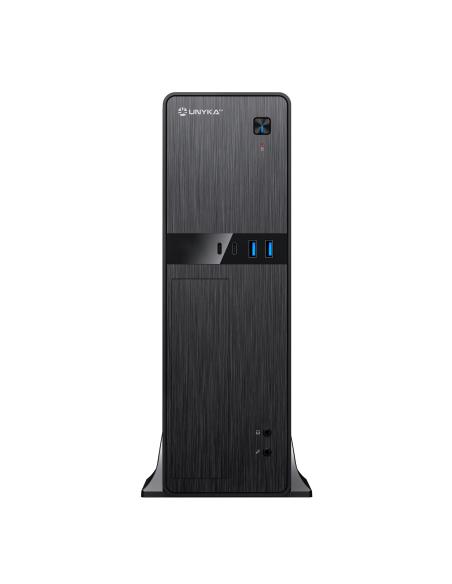 CAJA MICRO-ATXMINI-ITX SOBREMESA UNYKA 2011 4USB 1TYPEC (FUENTE SFX450) 52112