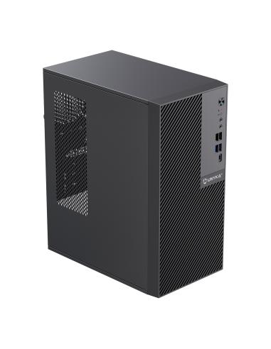 CAJA MICRO-ATX SEMITORRE NUMEN 500 PRO 4USB 1TYPEC (SIN FUENTE) NEGRA 52115
