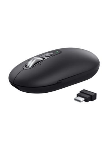 Trust Seron Slim Multi ratón Oficina Ambidextro RF Wireless + Bluetooth Óptico 3200 DPI