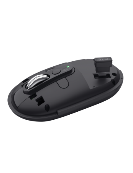 Trust Seron Slim Multi ratón Oficina Ambidextro RF Wireless + Bluetooth Óptico 3200 DPI