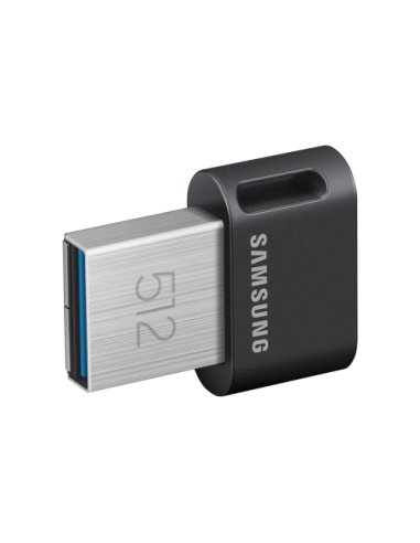Samsung MUF-512AB unidad flash USB 512 GB USB tipo A 3.2 Gen 1 (3.1 Gen 1) Negro, Acero inoxidable