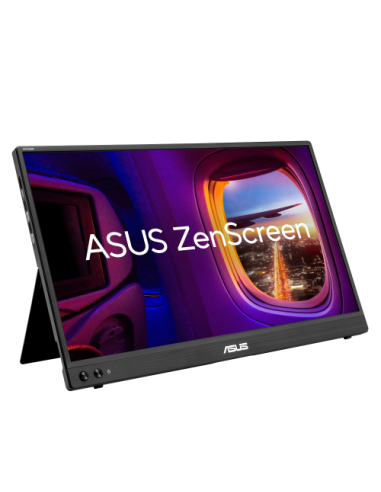 ASUS ZenScreen MB16AHVE pantalla para PC 39,6 cm (15.6") 1920 x 1080 Pixeles Full HD LED Negro