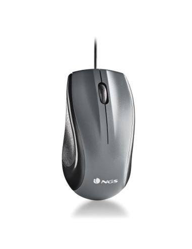 NGS MUSK ratón Universal Ambidextro USB tipo A Laser 1200 DPI