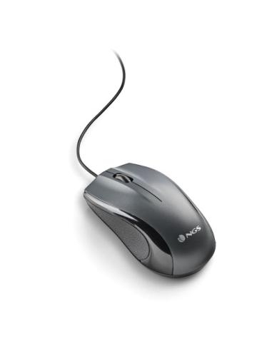 NGS MUSK ratón Universal Ambidextro USB tipo A Laser 1200 DPI