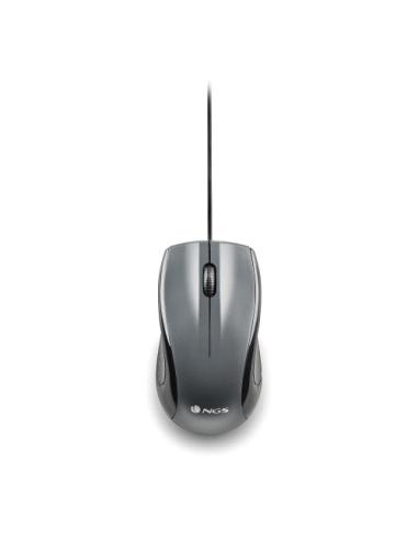 NGS MUSK ratón Universal Ambidextro USB tipo A Laser 1200 DPI