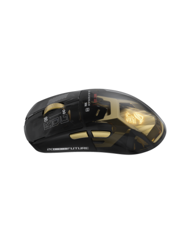 ASUS ROG Harpe II Extreme Edition 20 Gaming Mouse ratón Juego mano derecha RF Wireless + Bluetooth + USB Type-A Óptico 65000 DPI