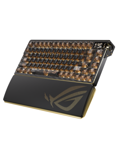 ASUS ROG Azoth Extreme Edition 20 teclado Juego USB + RF Wireless + Bluetooth QWERTY Inglés Negro