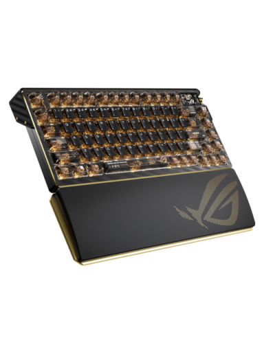 ASUS ROG Azoth Extreme Edition 20 teclado Juego USB + RF Wireless + Bluetooth QWERTY Inglés Negro