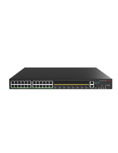 H3C S5130S-24UN8X-EI-G-V2 ETHERNET SWITCH WITH 24*10/100/1G/2.5G BASE-T POE++ PORTS AND 8*1G/10G BASE-X SFP PLUS PORTS,WITHOUT P