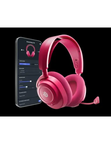 Steelseries Arctis Nova 7X Gen 2 Auriculares Inalámbrico Diadema Juego Bluetooth Magenta