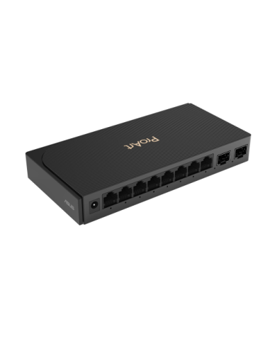 ASUS ProArt Switch PQG-U1080 No administrado 2.5G Ethernet (100/1000/2500) Negro