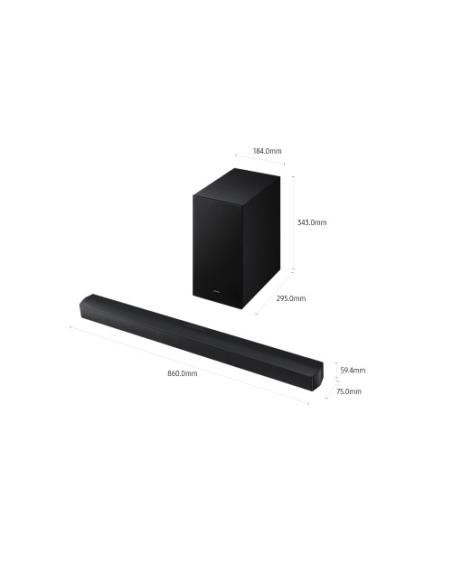 Samsung Barra de sonido B650F Serie B 3.1 con Subwoofer y Dolby 5.1 2025