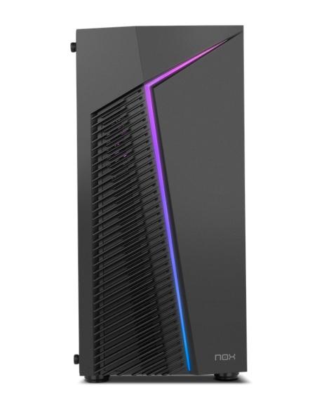 CAJA MICRO-ATX SEMITORRE NOX INFINITY ZETA NEGRA ARGB USB3