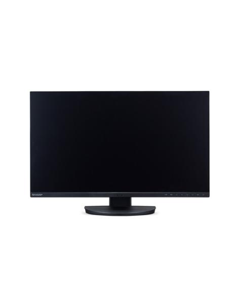 SHARP EA-SERIES DESKTOP 27" LCD MONITOR WITH LED BACKLIGHT, 2560X1440, USB-C, LAN, DP, DP-OUT, HDMI, 150 MM HEIGHT ADJUSTABLE (L