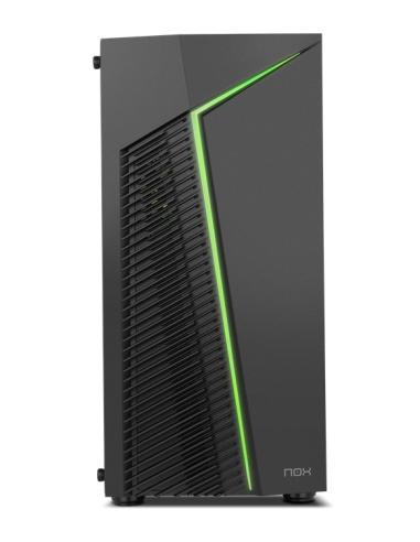 CAJA MICRO-ATX SEMITORRE NOX INFINITY ZETA NEGRA ARGB USB3