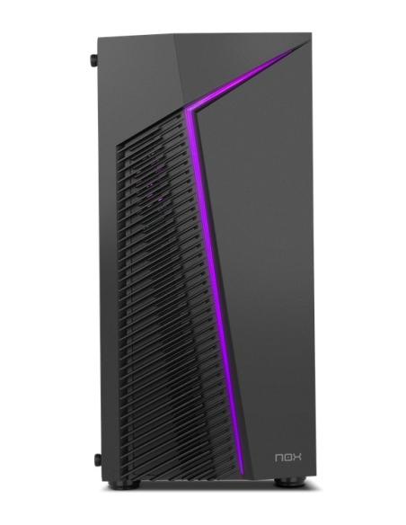 CAJA MICRO-ATX SEMITORRE NOX INFINITY ZETA NEGRA ARGB USB3