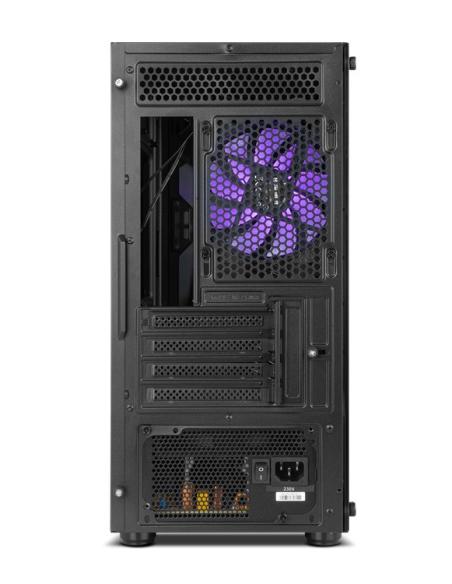 CAJA MICRO-ATX SEMITORRE NOX INFINITY ZETA NEGRA ARGB USB3