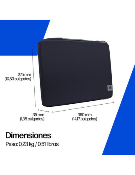 HP Funda protectora para ordenador portátil de 13-14 pulgadas
