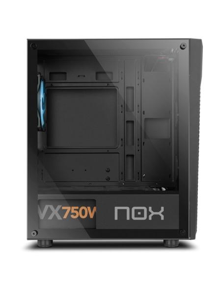 CAJA MICRO-ATX SEMITORRE NOX INFINITY ZETA NEGRA ARGB USB3