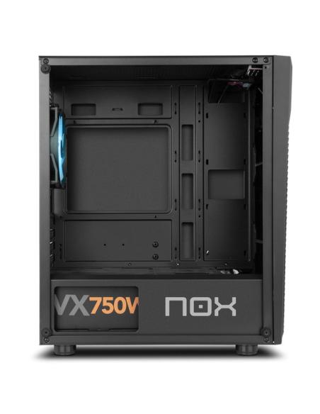 CAJA MICRO-ATX SEMITORRE NOX INFINITY ZETA NEGRA ARGB USB3