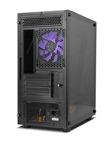 CAJA MICRO-ATX SEMITORRE NOX INFINITY ZETA NEGRA ARGB USB3