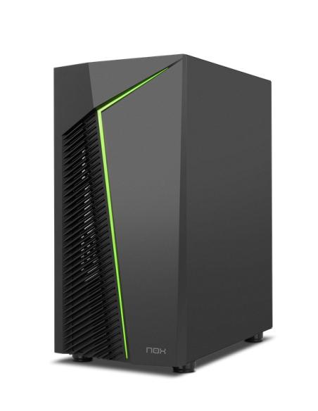 CAJA MICRO-ATX SEMITORRE NOX INFINITY ZETA NEGRA ARGB USB3