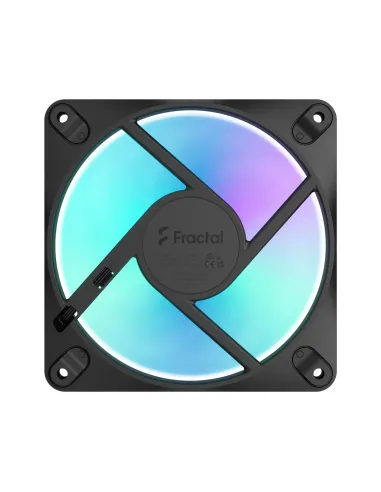 FRACTAL VENTILADOR CAJA DYNAMIC-3-12-REVERSE-BLACK FD-F-DY3-1202