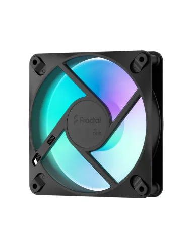 FRACTAL VENTILADOR CAJA DYNAMIC-3-12-REVERSE-BLACK FD-F-DY3-1202