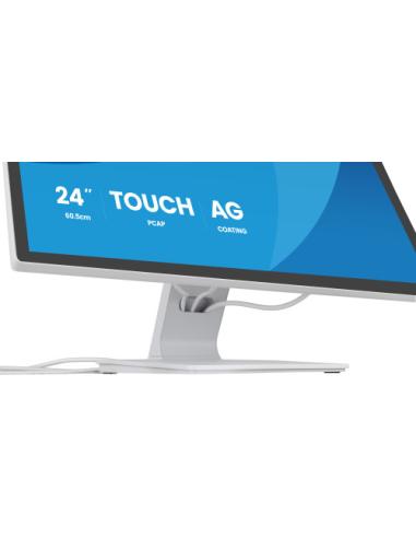 MONITOR IIYAMA TACTIL , 24", T2452MSC-W2AG, 61 CM, 1920 X 1080 PIXELES, FULL HD, LED, 5 MS, BLANCO