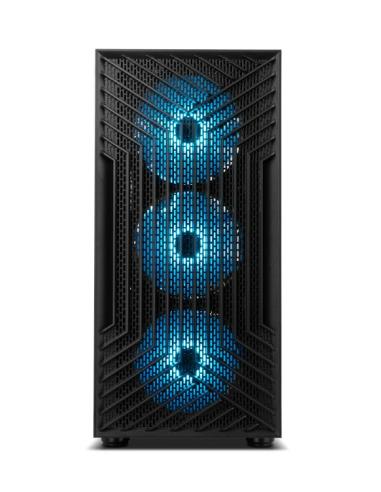 CAJA MICRO-ATX SEMITORRE NOX INFINITY EPSILON NEGRA ARGB USB3