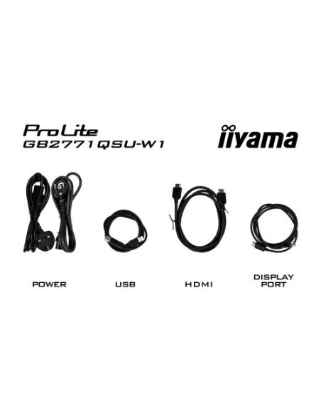 MONITOR IIYAMA G-MASTER GB2771QSU-W1 27" WIDE QUAD HD 200HZ FAST IPS ALTURA AJUSTABLE