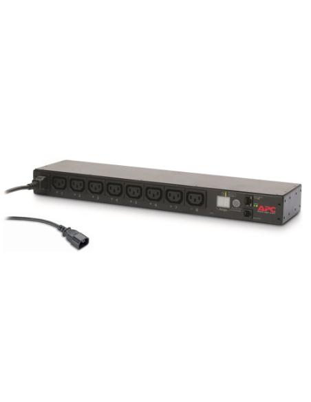 APC AP7920B unidad de distribución de energía (PDU) 8 salidas AC 0U/1U Negro