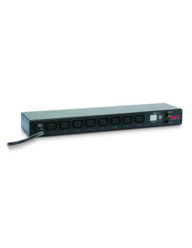 APC AP7920B unidad de distribución de energía (PDU) 8 salidas AC 0U/1U Negro
