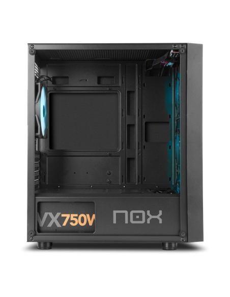 CAJA MICRO-ATX SEMITORRE NOX INFINITY EPSILON NEGRA ARGB USB3