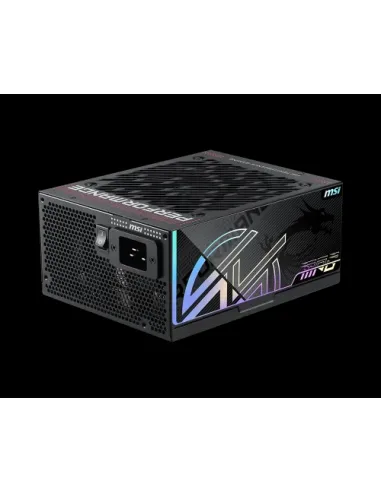 FUENTE ALIMENTACION MSI MPG AI1600TS PCIE5,PSU,1600W,80 PLUS TITANIUM,MODULAR,135MM,ACTIVE PFC,2XPCI-E 5 (2+4 PIN),7XPCI-E (6+2 
