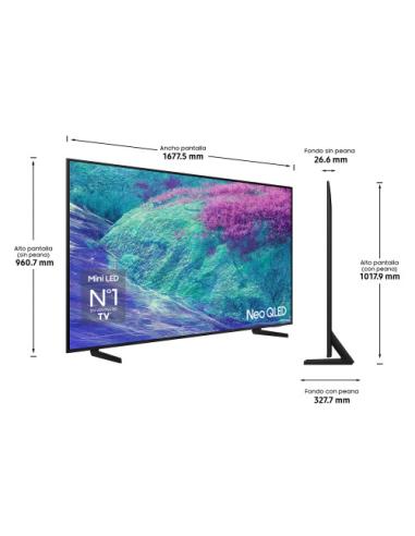 Samsung TV 75" Neo QLED QN1EF 4K Vision AI TV 2025