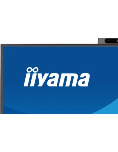 MONITOR IIYAMA 27" CON CAMARA INTEGRADA DE 5 MP COMPATIBLE CON WINDOWS HELLO, MICROFONO, DOCK USB-C, LAN, CONMUTADOR KVM Y SOPOR