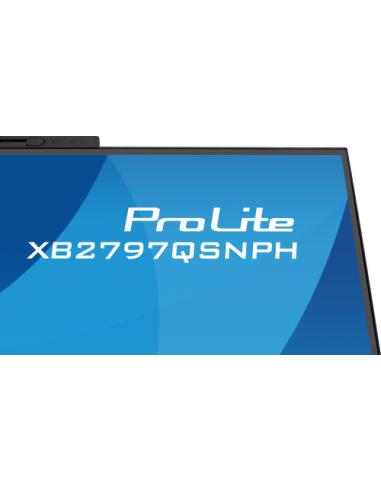 MONITOR IIYAMA 27" CON CAMARA INTEGRADA DE 5 MP COMPATIBLE CON WINDOWS HELLO, MICROFONO, DOCK USB-C, LAN, CONMUTADOR KVM Y SOPOR