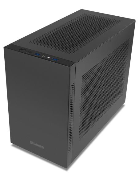 CAJA MICRO-ATX SEMITORRE NOX VAULT NEGRA USB3