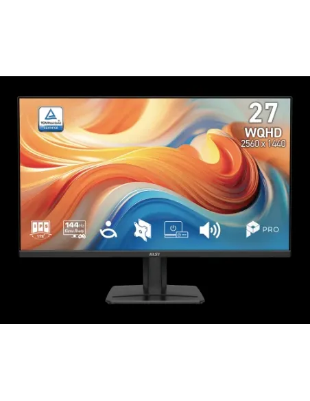 MSI Pro MP275Q E14 pantalla para PC 68,6 cm (27") 2560 x 1440 Pixeles Wide Quad HD LED Negro