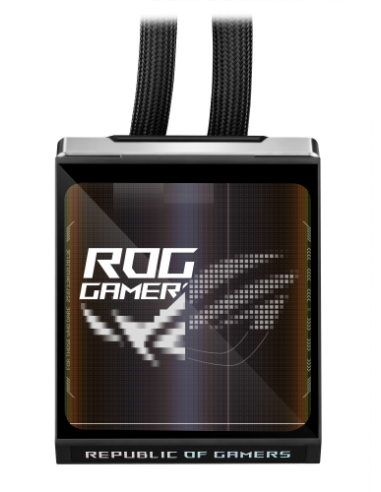 ASUS ROG Strix SLC IV 360 ARGB LCD Procesador Kit de refrigeración líquida 12 cm Negro 1 pieza(s)