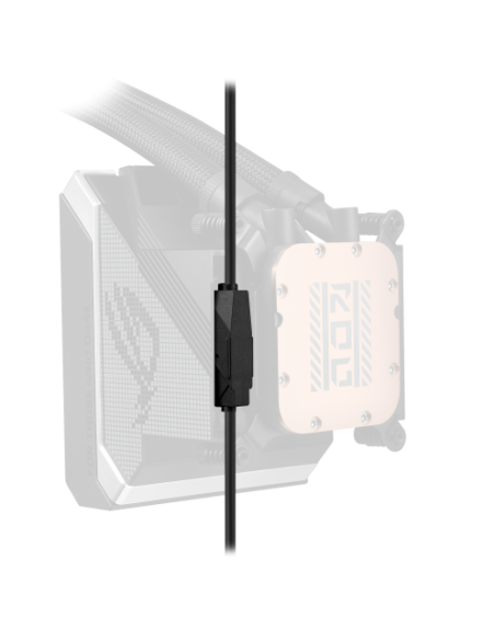 ASUS ROG Strix SLC IV 360 ARGB LCD Procesador Kit de refrigeración líquida 12 cm Negro 1 pieza(s)