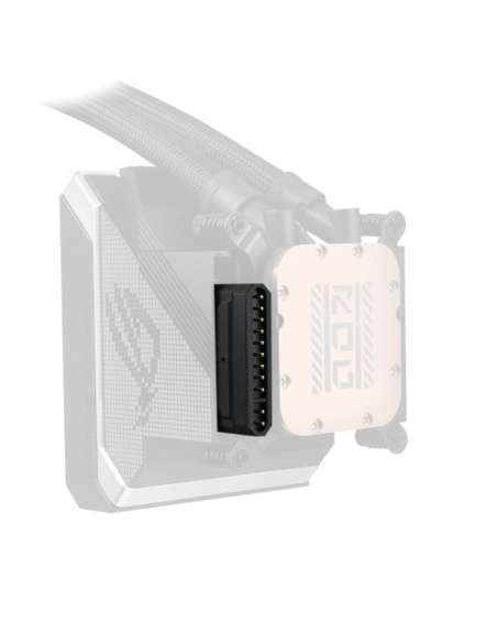 ASUS ROG Strix SLC IV 360 ARGB LCD Procesador Kit de refrigeración líquida 12 cm Negro 1 pieza(s)