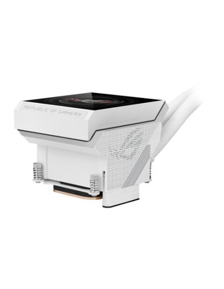 ASUS ROG STRIX SLC IV 360 ARGB LCD WHT Procesador Kit de refrigeración líquida 12 cm Blanco 1 pieza(s)