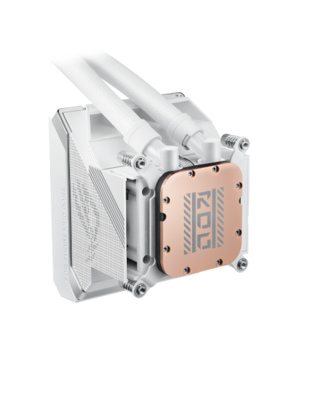ASUS ROG STRIX SLC IV 360 ARGB LCD WHT Procesador Kit de refrigeración líquida 12 cm Blanco 1 pieza(s)