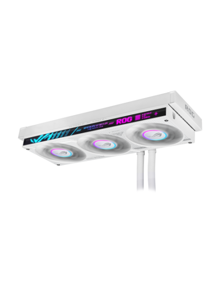 ASUS ROG STRIX SLC IV 360 ARGB LCD WHT Procesador Kit de refrigeración líquida 12 cm Blanco 1 pieza(s)