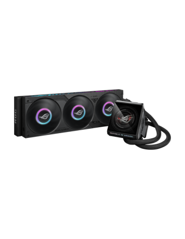 ASUS ROG Strix LC IV 360 ARGB LCD Procesador Kit de refrigeración líquida 12 cm Negro