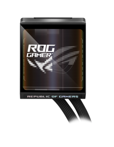ASUS ROG Strix LC IV 360 ARGB LCD Procesador Kit de refrigeración líquida 12 cm Negro